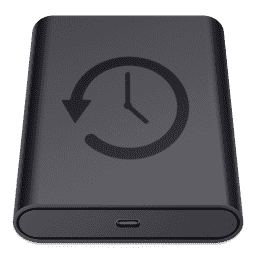 Samsung T7 Gray (Time Machine) macOS icon