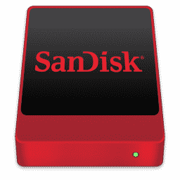 SanDisk external flash drive v1