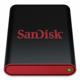 SanDisk external flash drive v2