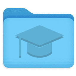 School - Folder macOS icon