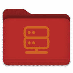 Server Red Folder