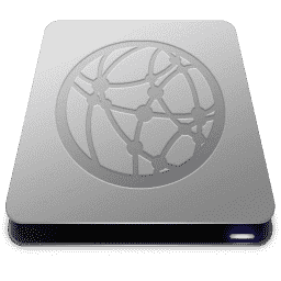 Server Slick Drive macOS icon