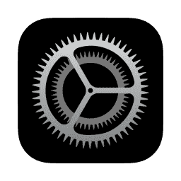 Settings macOS icon