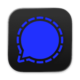 Signal macOS icon