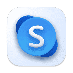 Skype macOS icon