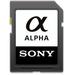 Sony Alpha SD Card