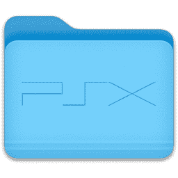 Sony PSX Folder macOS icon