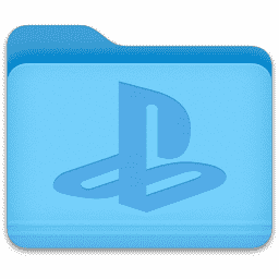 Sony PlayStation Folder macOS icon
