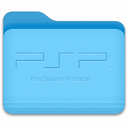 Sony PlayStation Portable Folder macOS icon