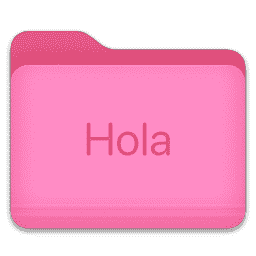 Spanish Folder