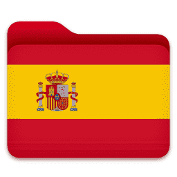 Spanish flag folder