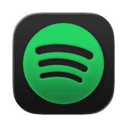Spotify Liquid Glass Dark