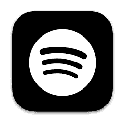 Spotify (Dark) macOS icon