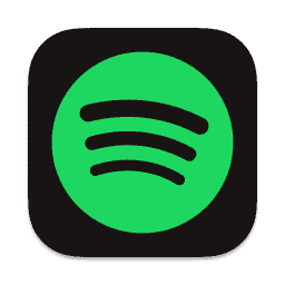Spotify (iOS-like, green and black)