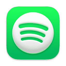 Spotify (white/green) macOS icon