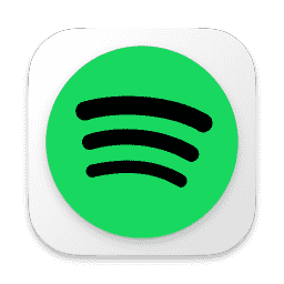 Spotify macOS (white background, right size)