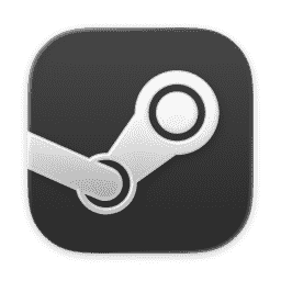 Steam (Clear Dark) macOS icon