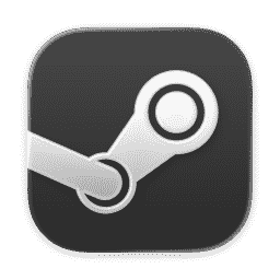 Steam (Clear Dark) macOS icon