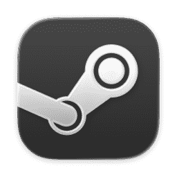Steam (Clear Dark) (macOS 26.2+) macOS icon