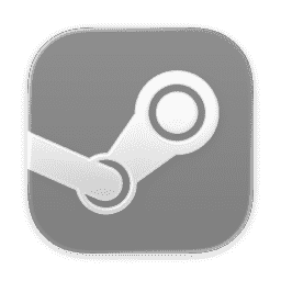 Steam (Clear Light) macOS icon
