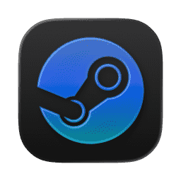 Steam (Color Dark) macOS icon