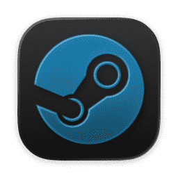 Steam (Dark) macOS icon