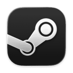 Steam (Dark) (macOS 26.2+) macOS icon