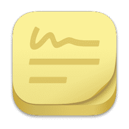 Stickies macOS icon