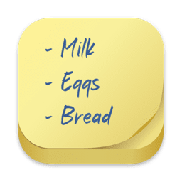 Stickies macOS icon