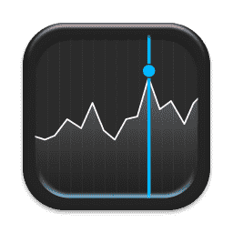 Stocks macOS icon