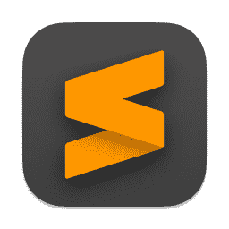 Sublime Text macOS icon