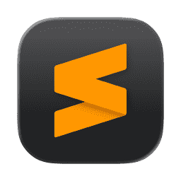 Sublime Text (Glass)