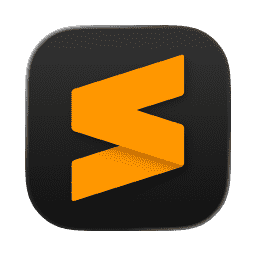 Sublime Text (Liquid Glass - Dark)