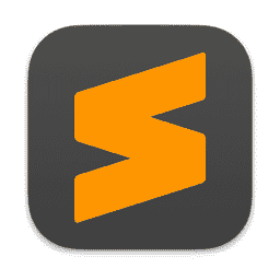 Sublime Text macOS icon