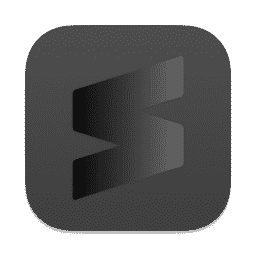 Sublime Text dark-black-formal