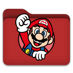 Super Mario 3D World Folder macOS icon