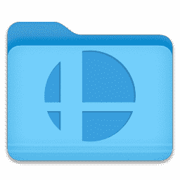 Super Smash Bros Folder macOS icon
