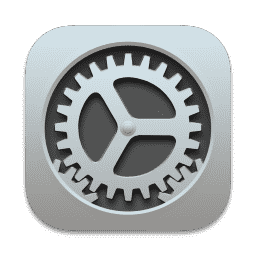 System Preferences macOS icon