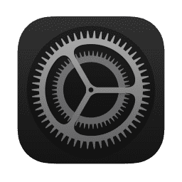 System Settings (iOS 18 Dark)