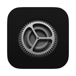 System Settings macOS icon