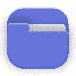 Tahoe Folder Blue macOS icon