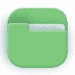 Tahoe Folder Green macOS icon