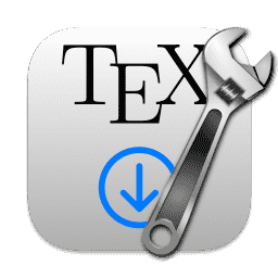TeX Live Utility macOS icon