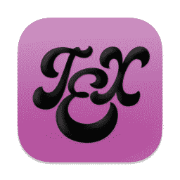 TeX macOS icon