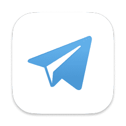 Telegram macOS icon
