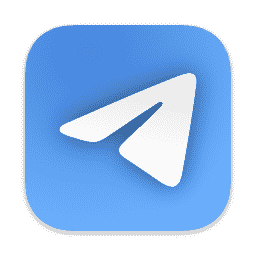 Telegram macOS icon