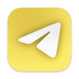 Telegram macOS icon