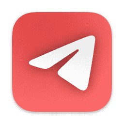 Telegram macOS icon