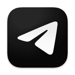 Telegram macOS icon