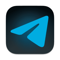 Telegram macOS icon